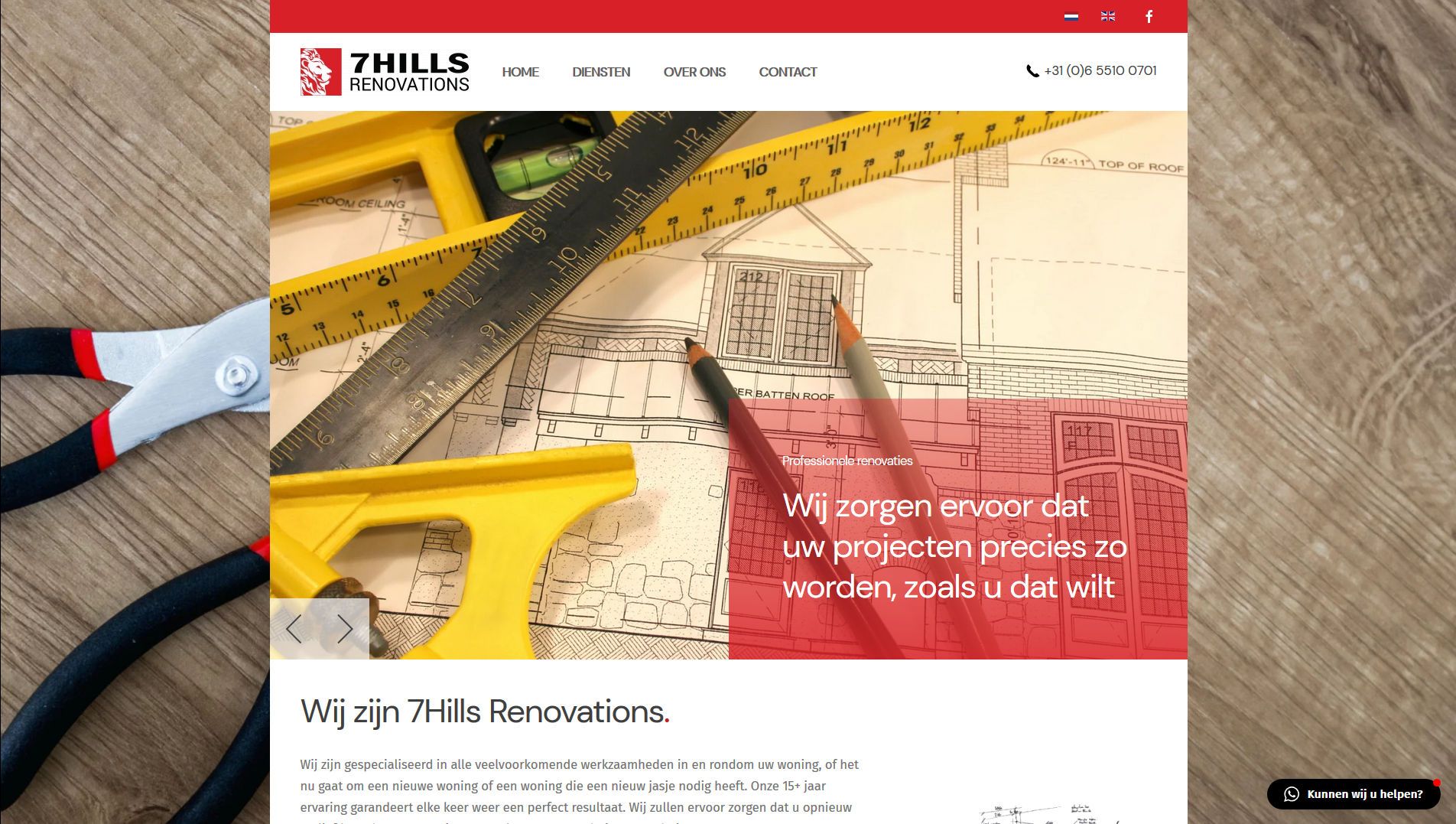 Website 7Hills Renovations